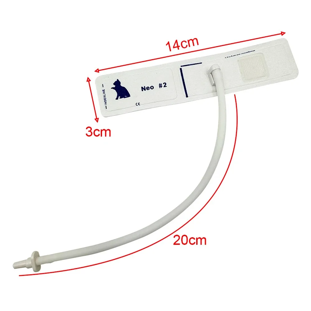 Disposable Pet Cuff For Animal Blood Ppressure Measurement Cuff PVC Hose Measuring Blood Pressure of Mice Cats Dogs Sheep Cuff