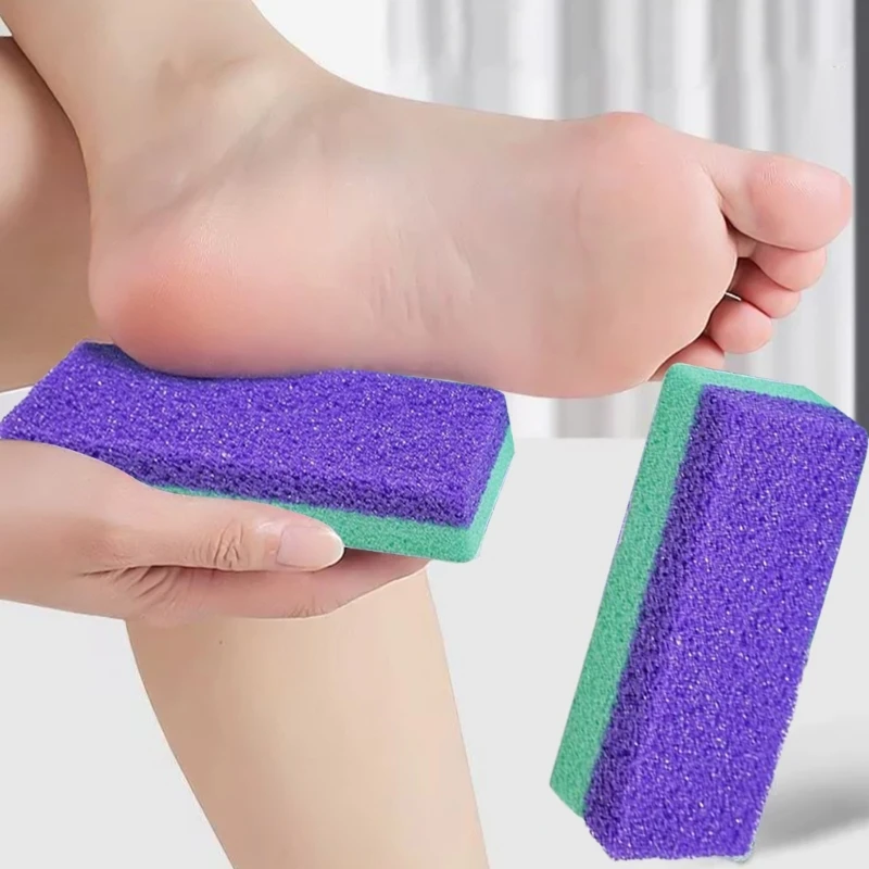 4 pçs pé pedra-pomes pés bloco pedra-pomes para pés calcanhares calos peles mortas transporte da gota