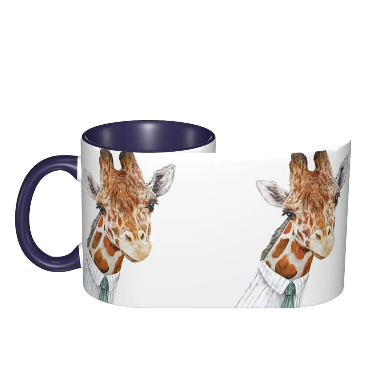 Giraffe Mug Funny Ceramic Coffee Cups Tea Mugs Milk Cup Drinkware Gift for Friends DIY Custom
