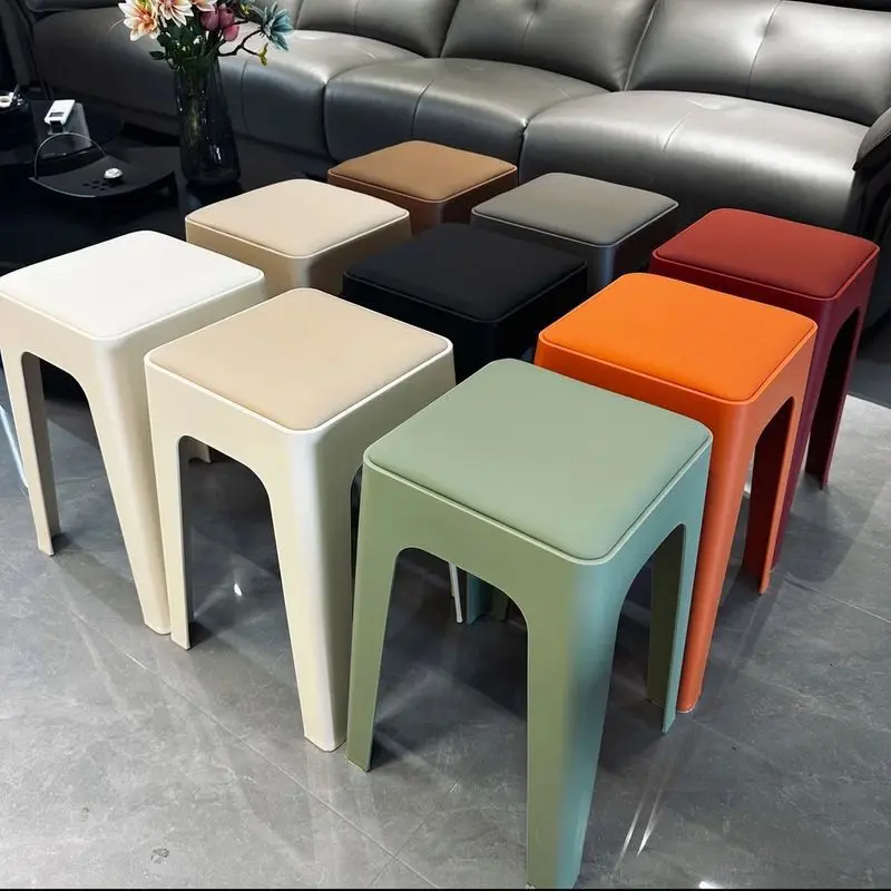 plastic-stool-for-home-use-extra-thick-living-room-soft-bag-stool-restaurant-dining-bench-nordic-spare-stool-home-use-thickening