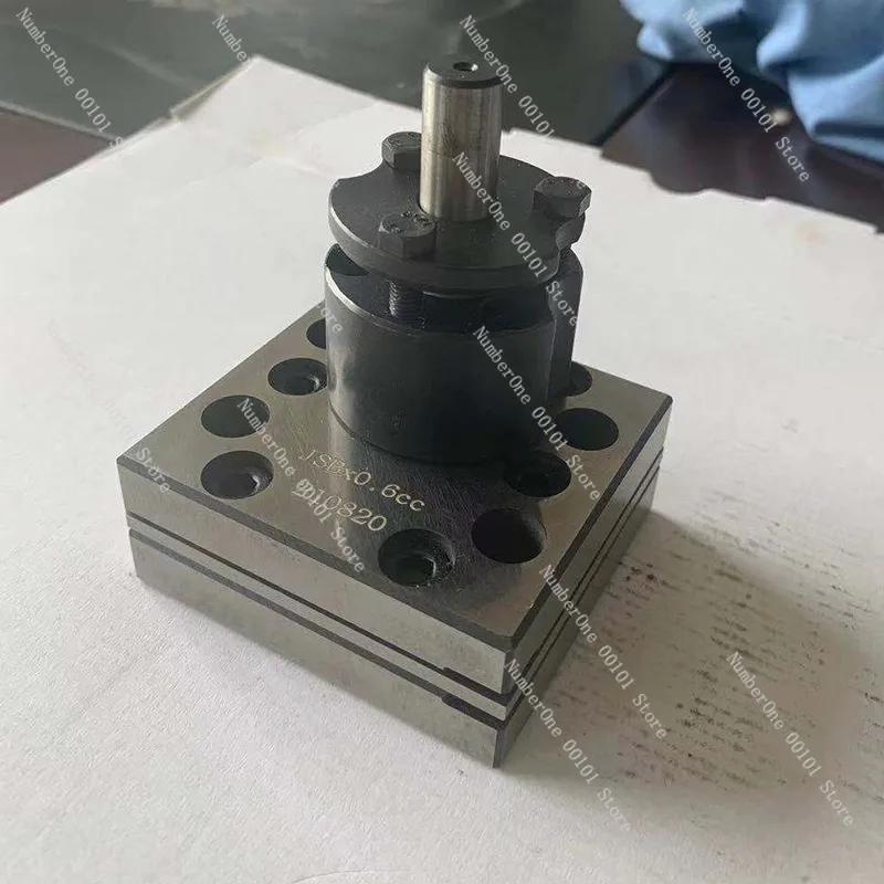 

Gear metering pump jsb*0.6cc mask machine glue spray pump high speed steel precision gear metering pump