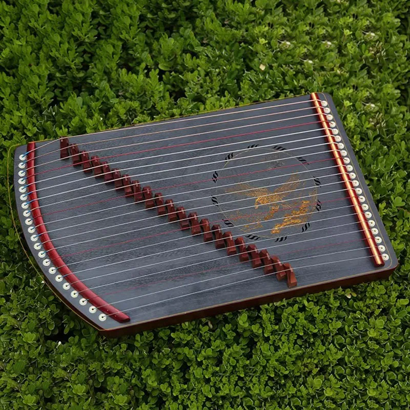 Guzheng Instrument Wooden Musicalinstruments Kids Portable Guqin Harp Musical Traditional Adults Rare Musical Instruments