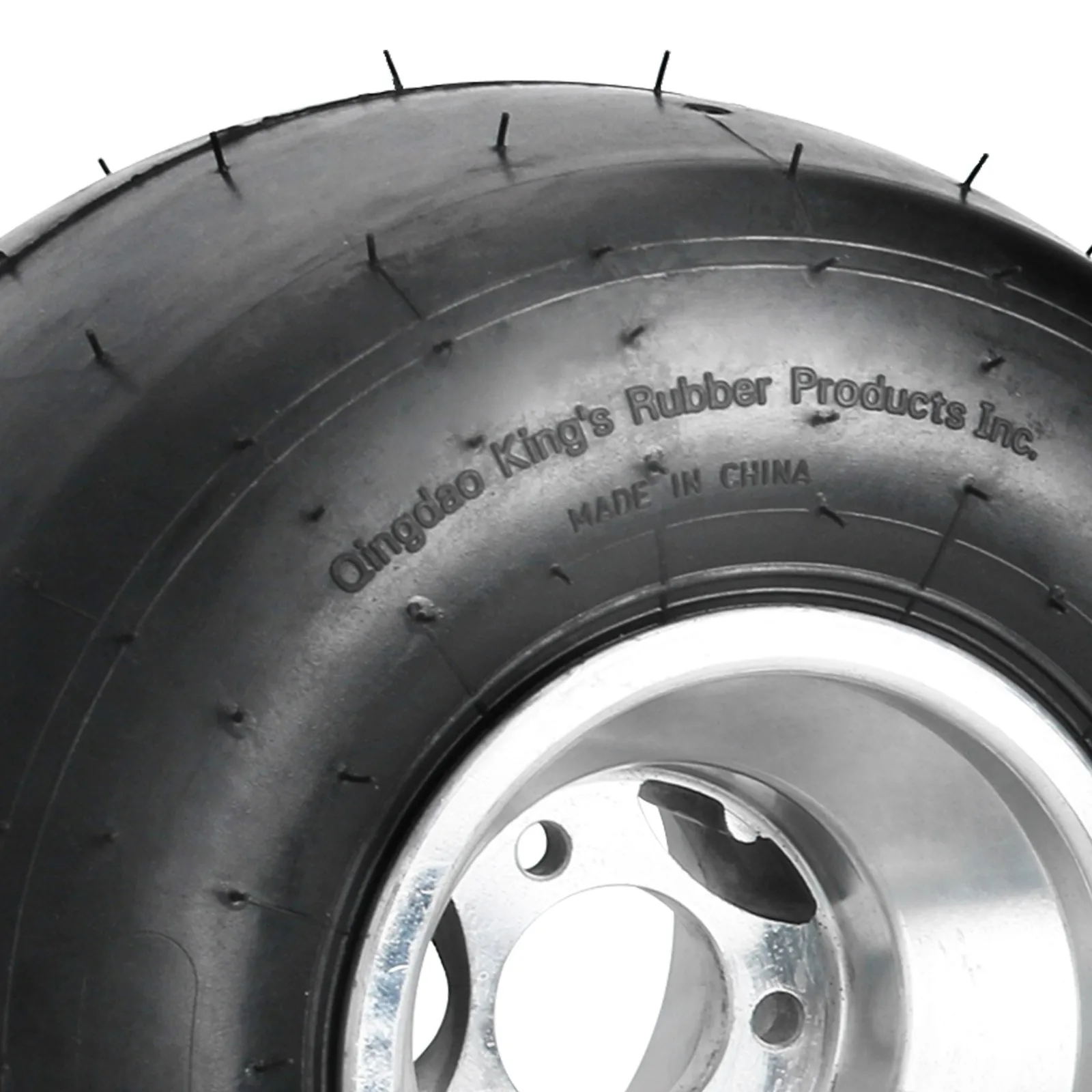 2PCS 레이싱 고카트 5인치 리어 11x7.10-5 휠 슬릭 타이어 드리프트 트라이크