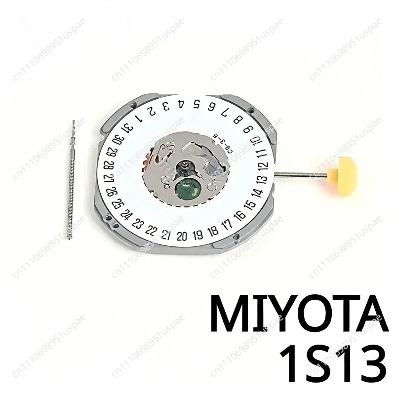 MIYOTA Caliber 1S13 Date At 6/3 Quartz Movement New and Original Gr12 Watch Movement Repair and Replacement Parts