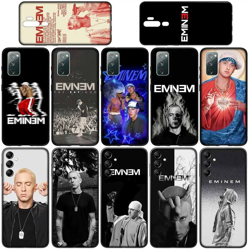 Rap E-Eminems Hop Rapper Flexible Phone Cover Case for Xiaomi Redmi Note 13 13C A3 A3X Mi POCO F6 F5 X6 Pro Soft Coque