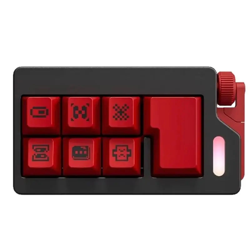 

New M7pad Wireless Bluetooth Dual-Mode Mechanical Keyboard Customize Shortcut Keys Keyboard Support BLE5.0 A