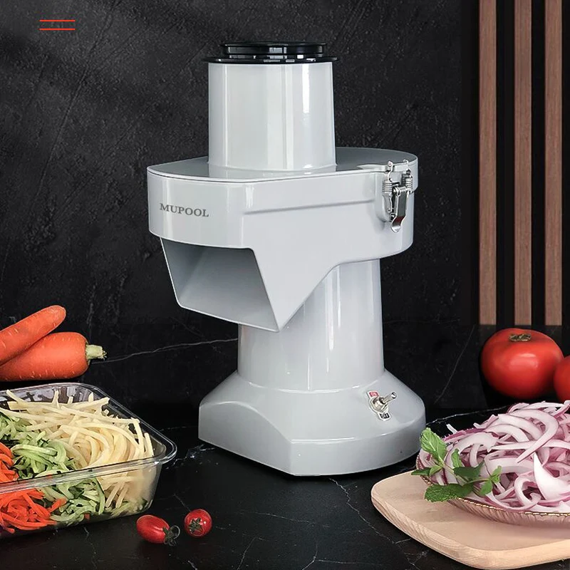 Small Household Multifunctional Vegetable And Fruit Cutter Slicer Shredder Carrot Cabbage Onion Potato Cube Cutting Machine