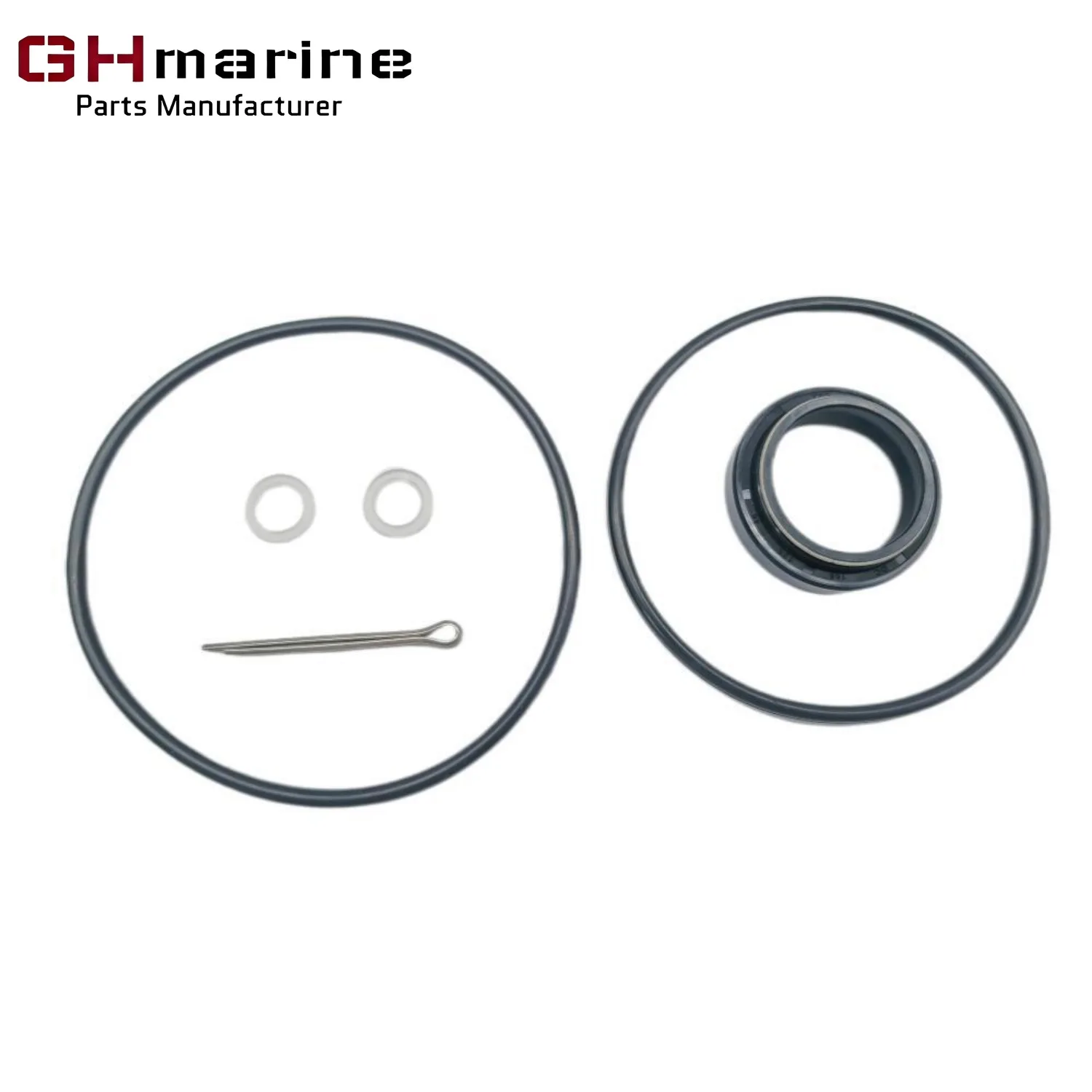 2 Sets Prop Shaft Seal Kit For Volvo Penta OMC Cobra 1991-1993 341281 305123 336565 306394 311598 With Cotter Pin Marine New
