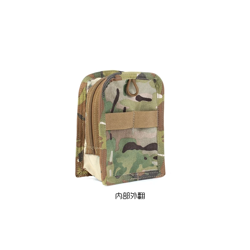 Tactical Hunting Vest Accessories Pouch FS Sundries Bag Molle Camouflage  Multi-Purpose Sub-Bag