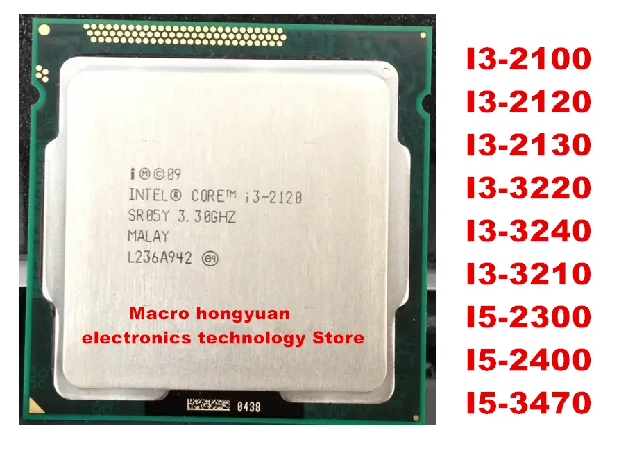 I3-2100 I3-2120 I3-2130 I3-3220T I3-3240T I3-3210 loose chip I5-2300 I5-2400 I5-3470 CPU1155