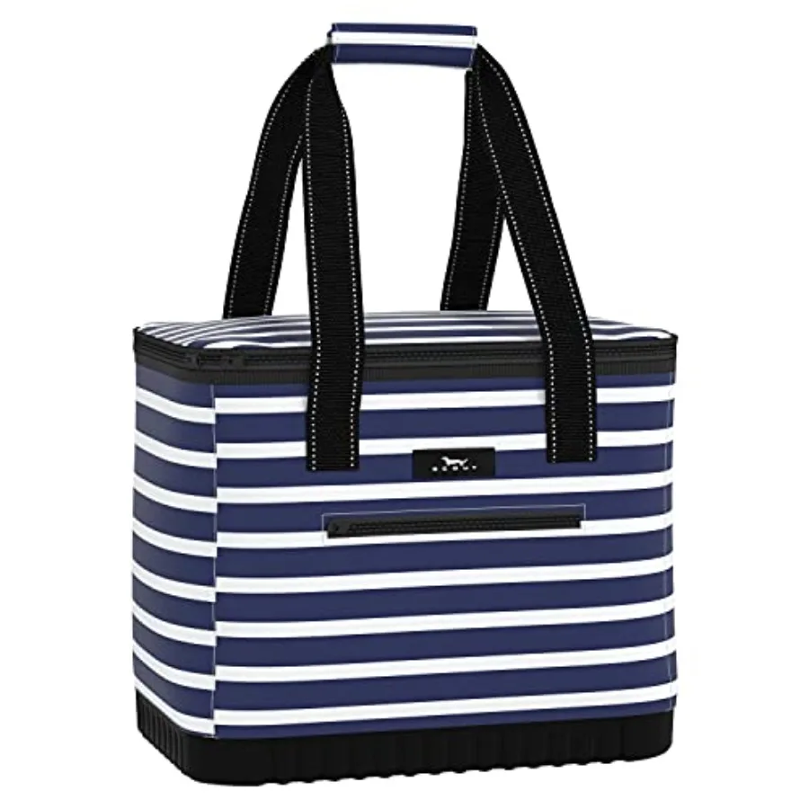 

The Stiff One - Large Soft Lightweight Insulated Cooler with Hard Bottom Beach Family Travel Picnic Cooler