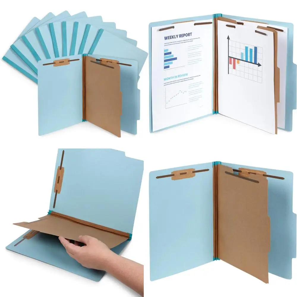 

Blue Tyvek Expansions for Medical and Legal Files, Office Reports, Durable Letter Size, 30 Pack