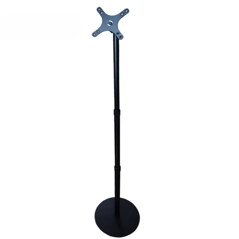 360 degrees, mounted TV monitor bracket floor bracket, height adjustable design 75x75/100x100mm load-bearing capacity 5kg