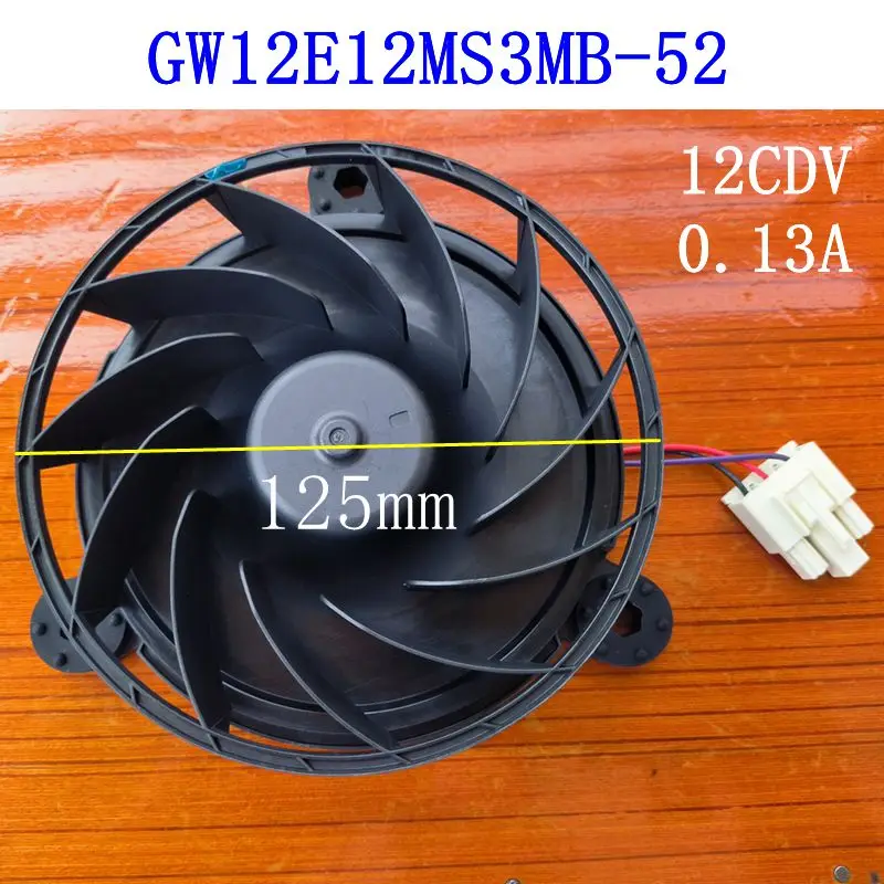 

NEW Refrigerator Fan GW12E12MS3MB-52 52Z32 12VDC 0.13A for Midea Freezer Fan Refrigerator Refrigeration Cooling Fan Motor Fans