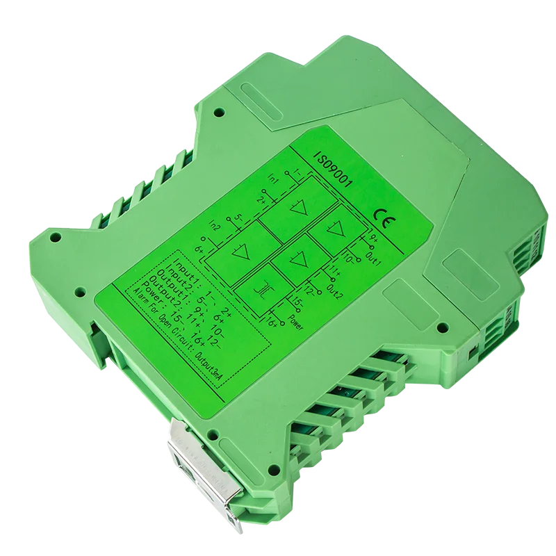 Typ K 0-1300 ℃   auf 4–20 mA, 0–10 V, 0–5 V, RS485, Thermoelement-Temperatursender, 1 Eingang, 1 Ausgang, Temperatursignal-Konverter