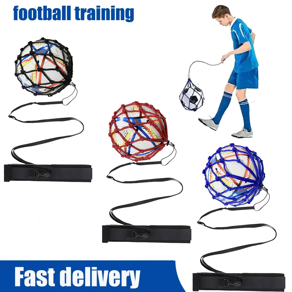 Fußball-Selbsttrainer-Netz, Professionelles Outdoor-Sport-Nylonnetz, Basketball-Tasche, Robuste Netz-Fußballtasche