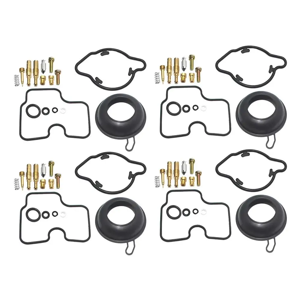 

4 Sets Motorcycle Motorbike Carburetor Carb Repair Rebuild Kit Fit For Honda CBR600F2 1991 1992 1993 1994
