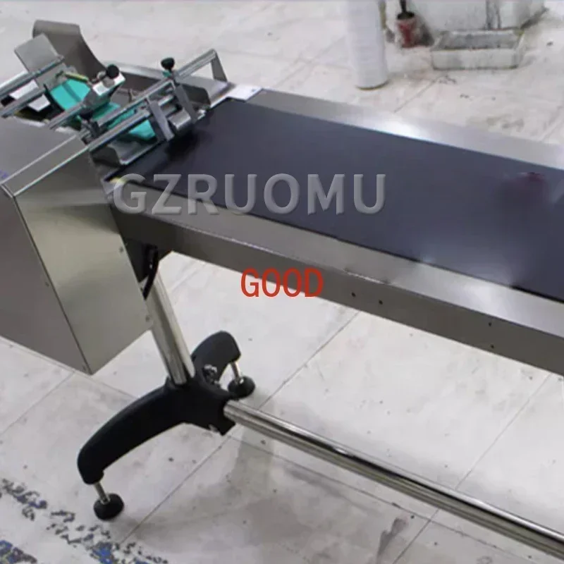 Automatic High Speed Paging Machine Friction Type Plastic Aluminum Foil Composite Bag Separator Inkjet Label Card Paper Feeder