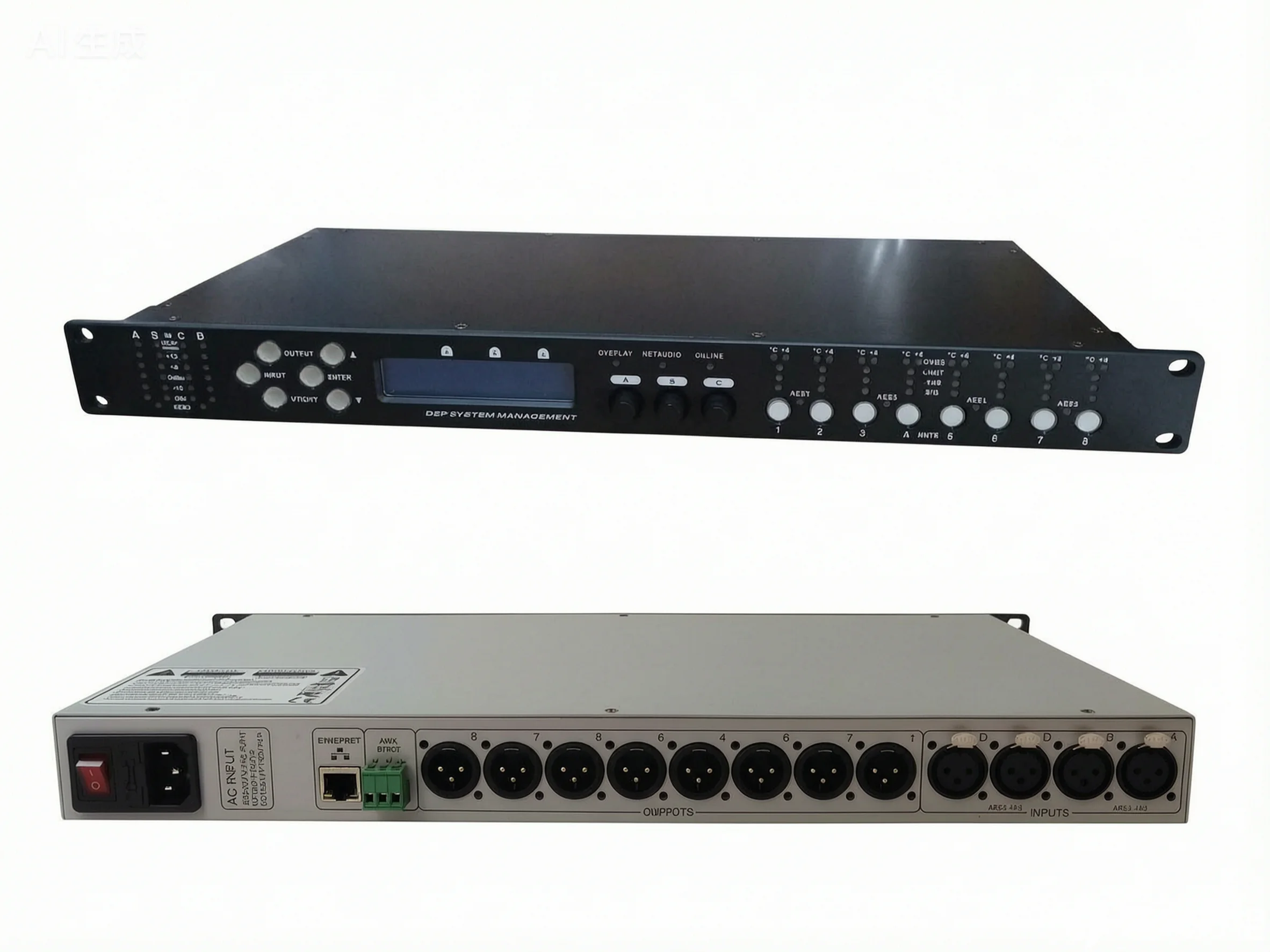Professional Karaoke Digital Audio Processor Stage Audio Equipment Suitable For Stage C48