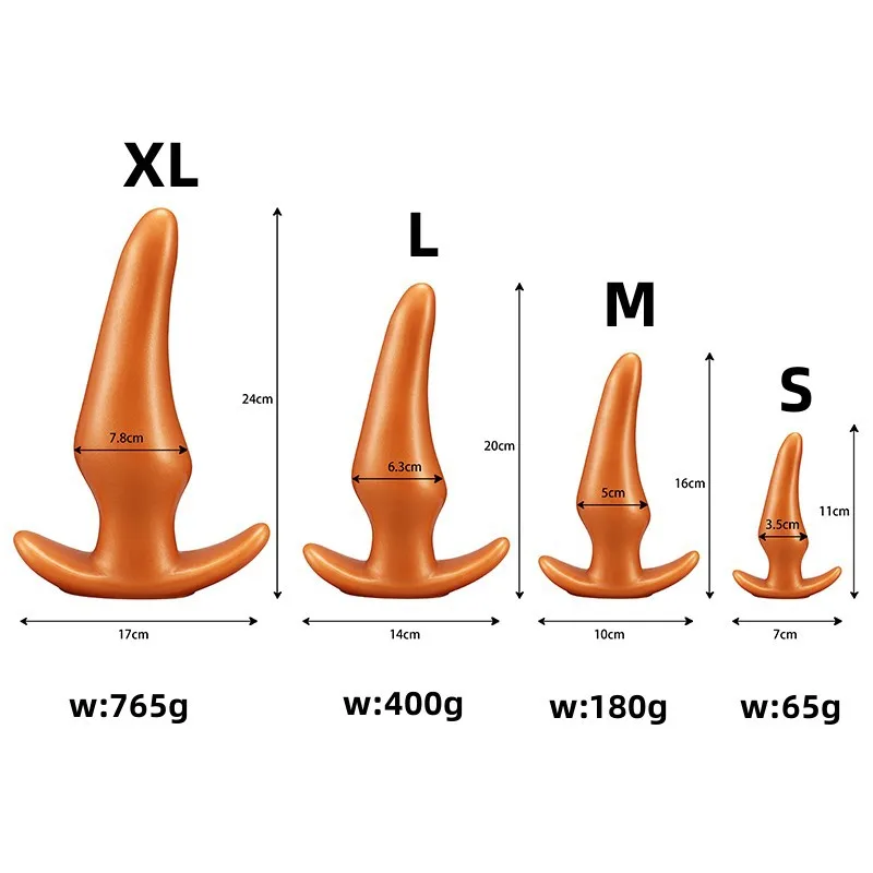 Soft Silicone Anal Plugs 7.8cm Butt Plug For Woman Anal Toy Plug AnaĺE Femme Dilatador Anaĺ Xxl ButtPlug For Man Plug Sport