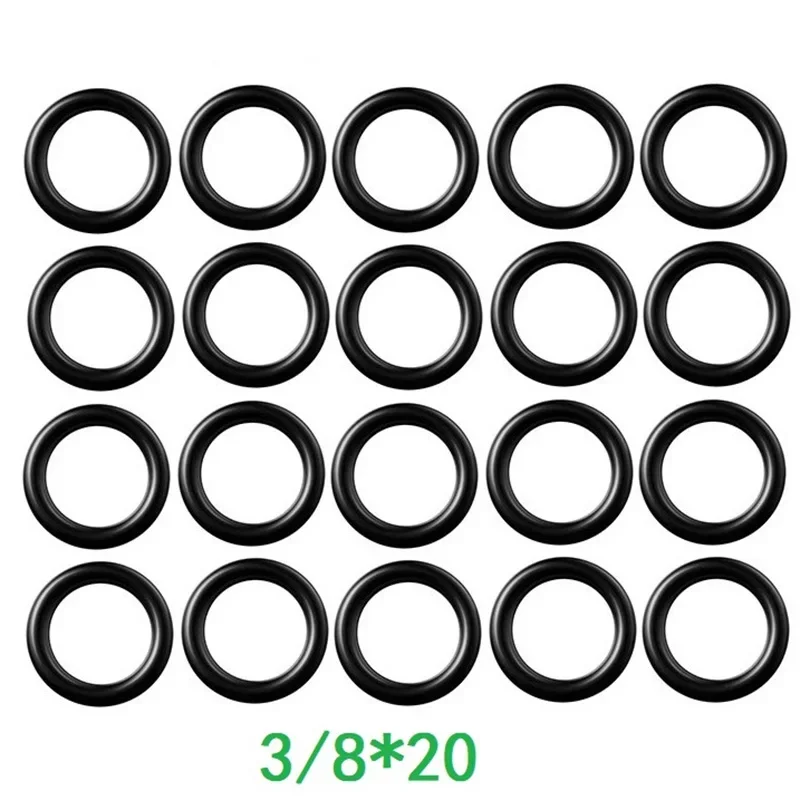 40pcs High Pressure O Ring Washer Connector Pressure Washers O Ring Accessory 1/4 M22 3/8