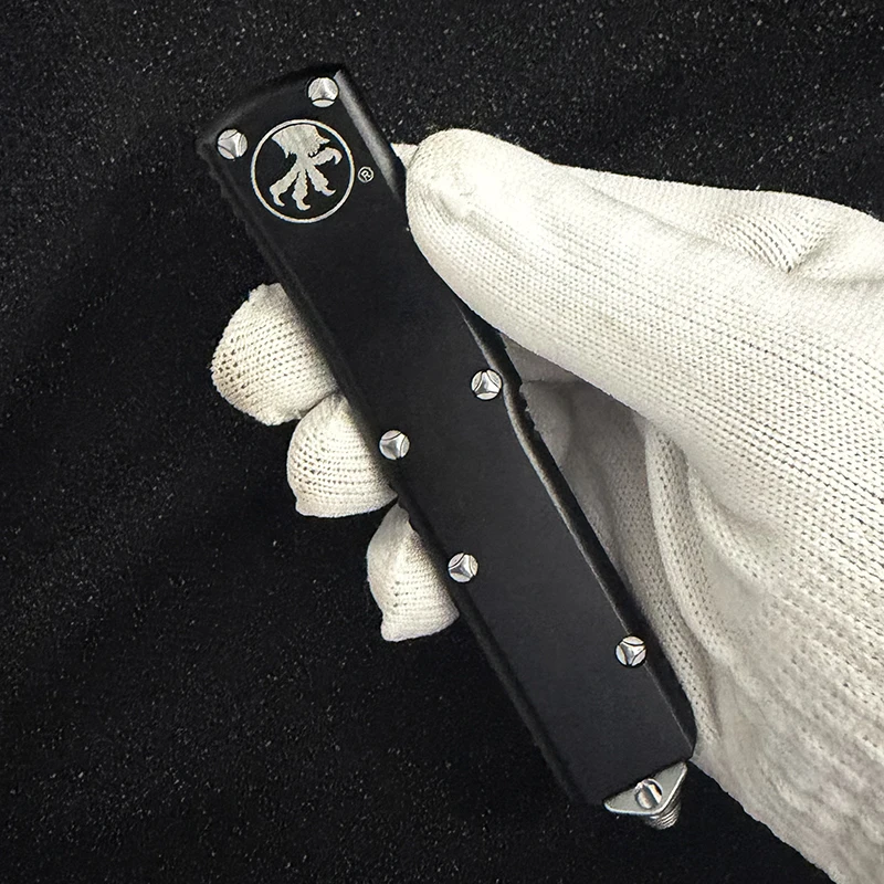 MICRO 85 Folding Tool EDC Tech D2 Steel Aluminium Alloy Handle Tech Knife Camping Multi-function Pocket Folding Tool Gift