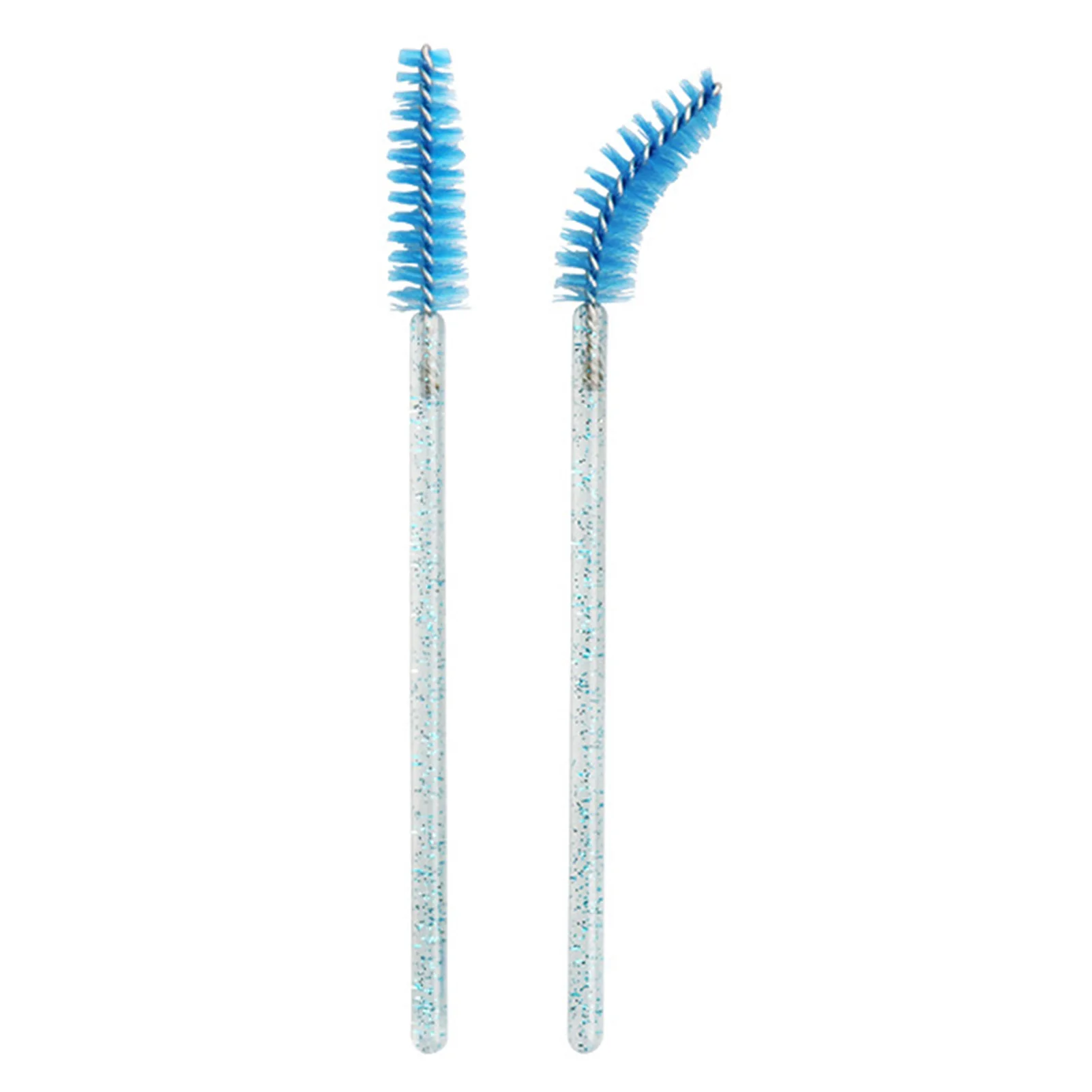 50 Stuks Kristal Wimpers Borstel Kam Wimpers Extensie Mascara Wands Make-Up Professionele Make-Up Schoonheid Tool