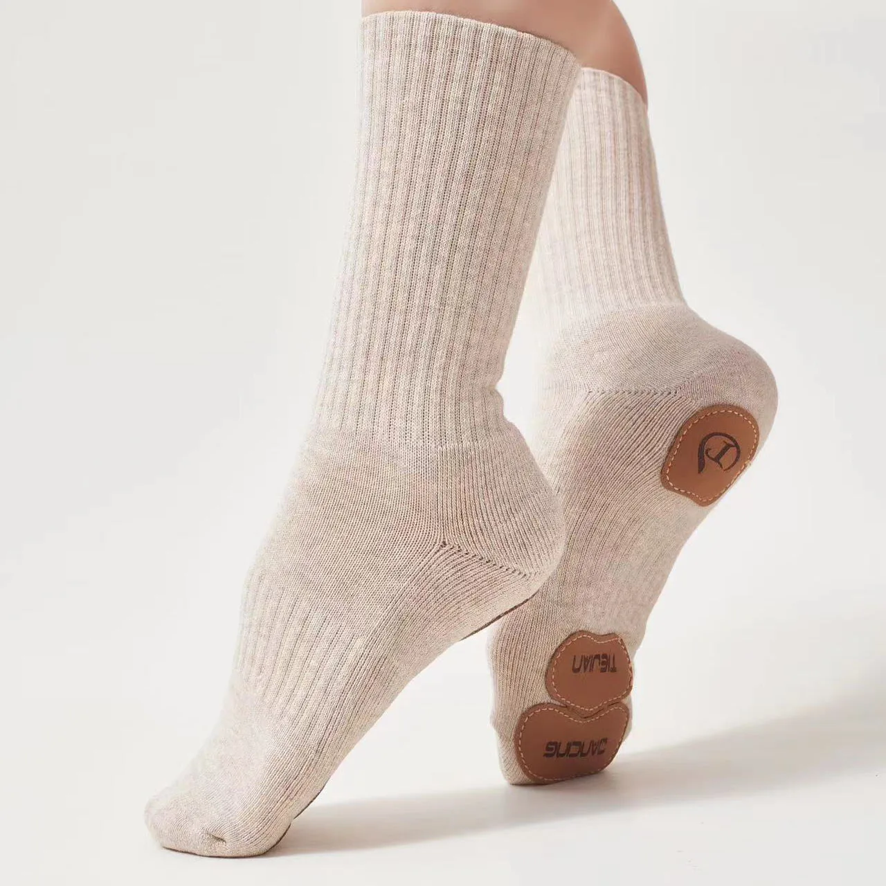 

Ballet Adult Non-slip Socks Yoga Mid-tube Practice Socks Dance Modern Dance Socks Women