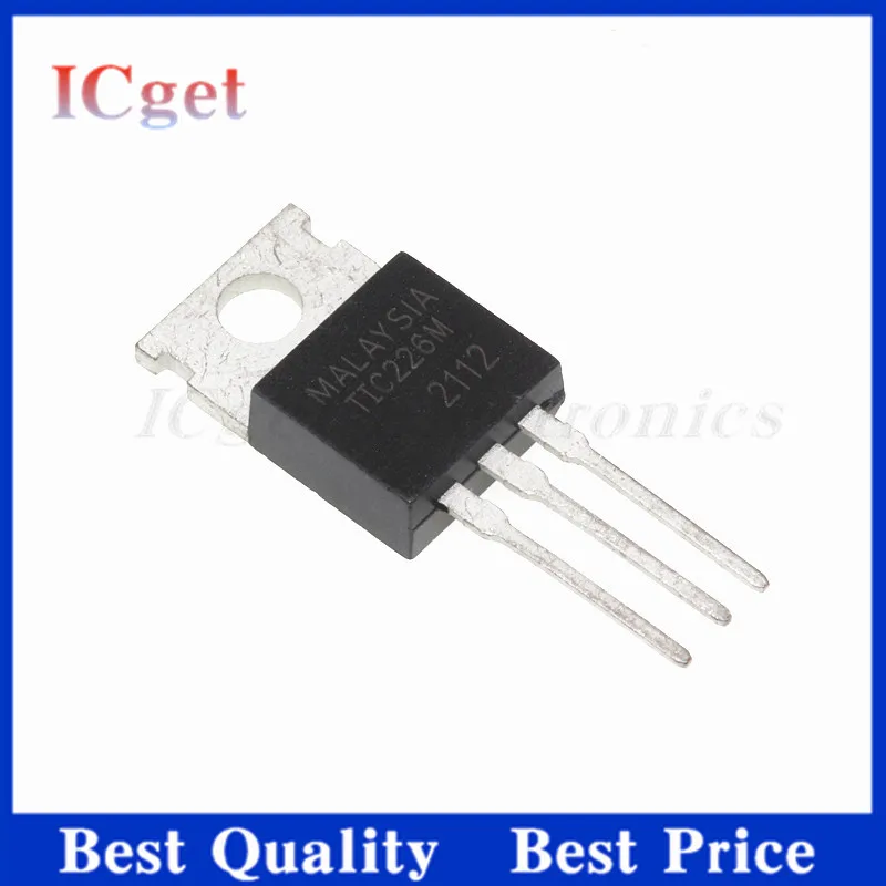 10PCS TIC226D TO-220 TIC266 TIC206D TIC206 TIC116D TIC106D TIC126D TIC226M TIC236D TIC106M TIC126M TIC206M TIC216M TIC226M