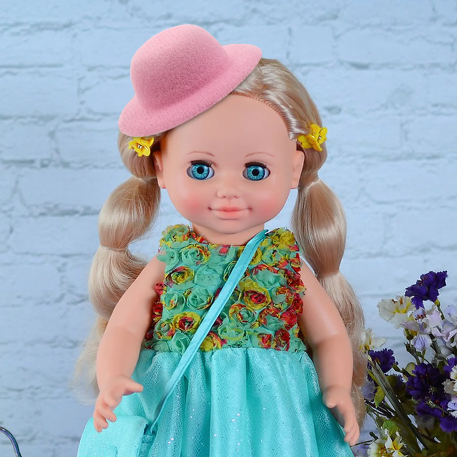 

15 шт. миниатюрных шляпок для рукоделия, мягкие легкие головные уборы для DIY-проектов, украшения для вечеринок, аксессуары для волос