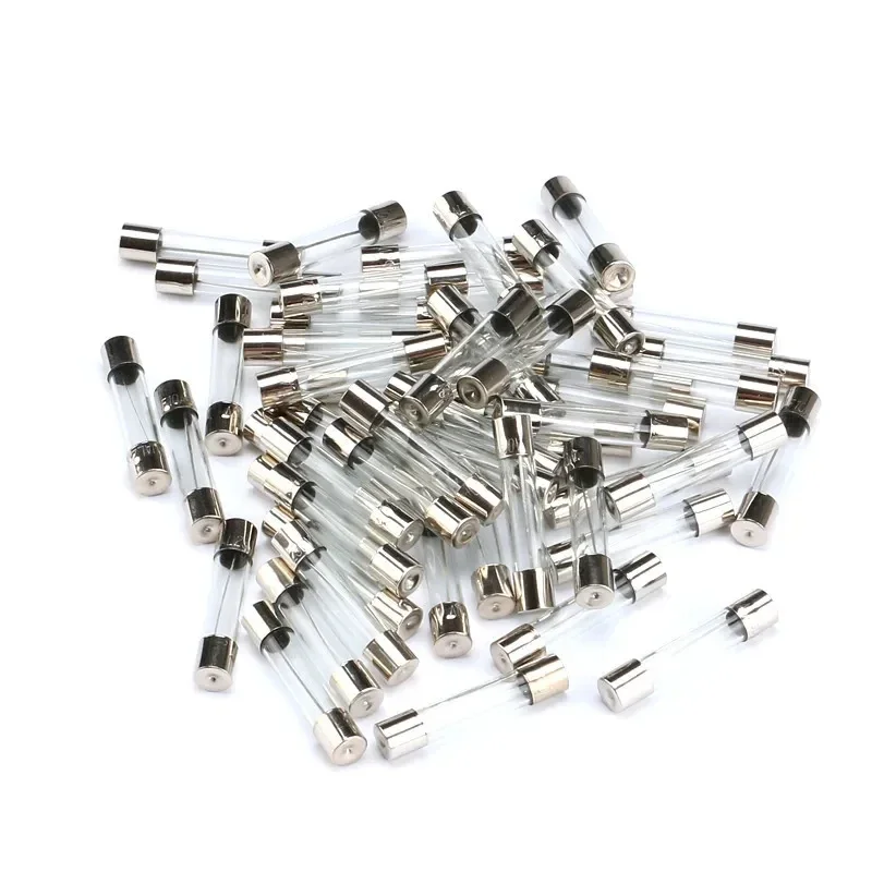 20PCS 5*20 Fast Blow Glass Fuses 5x20 5*20mm 250V 0.1A 0.2A 0.5A 1A 2A 3A 4A 5A 6A 8A 10A 15A 20A 25A 30A AMP Tube Fuses New