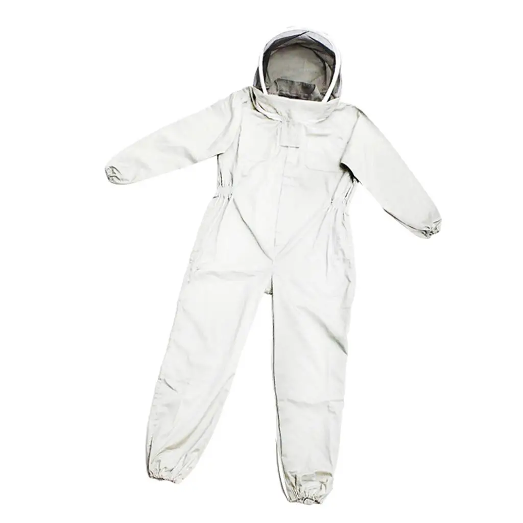 Beekeeper Clothes Elastic Cuffs Bee Keeping Waterproof Cover Full Body Suit for Apiary Supplies