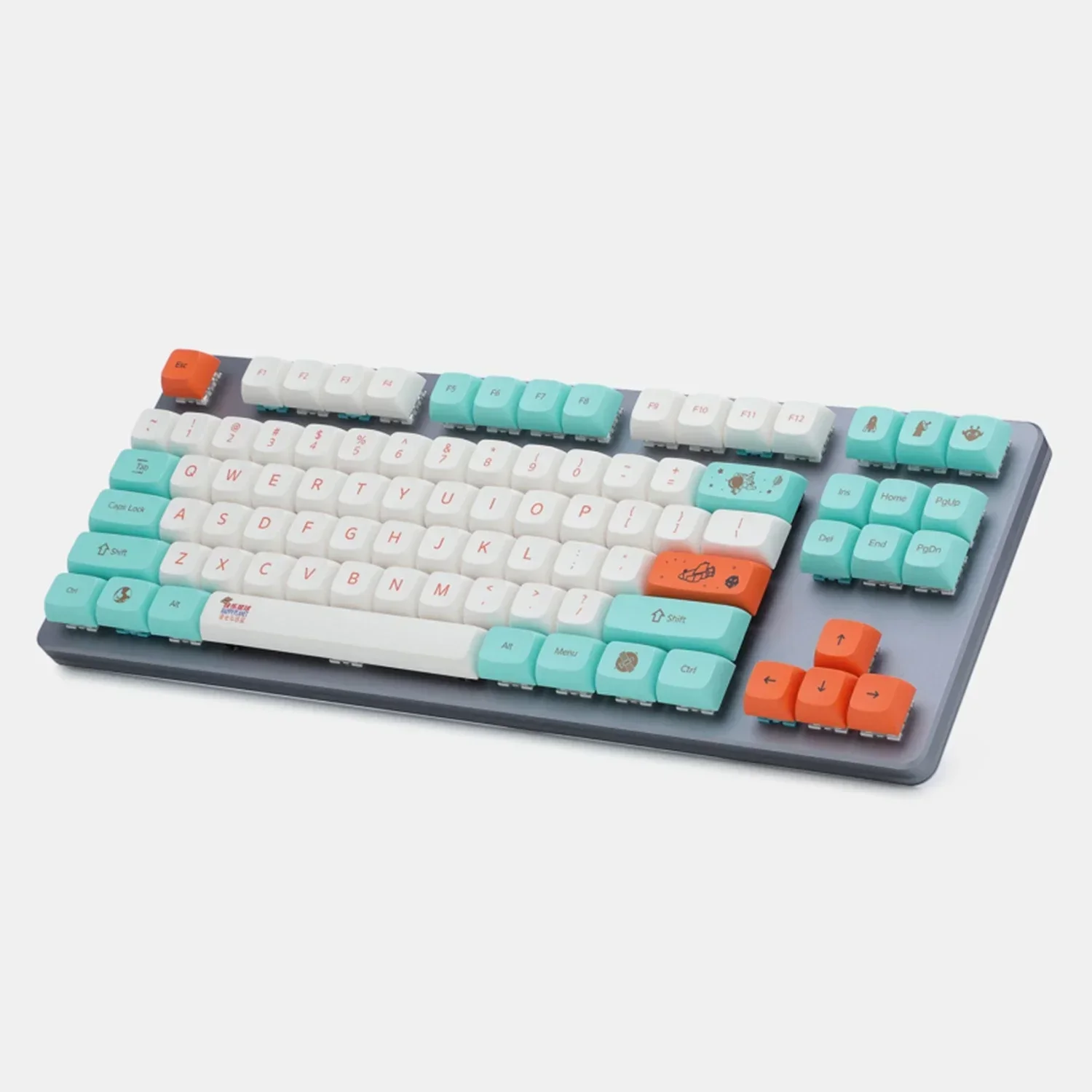 XDA tutup kunci keyboard mekanis sublimasi pbt60/64/87/96/104 tutup bola multi-kolom