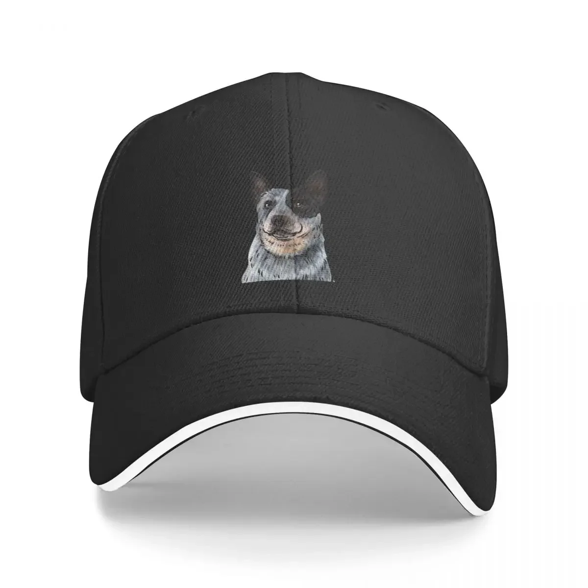 Australian Cattle Dog Blue Heeler Baseball Cap Sunhat Trucker Cap funny hat Men Luxury Brand Women's