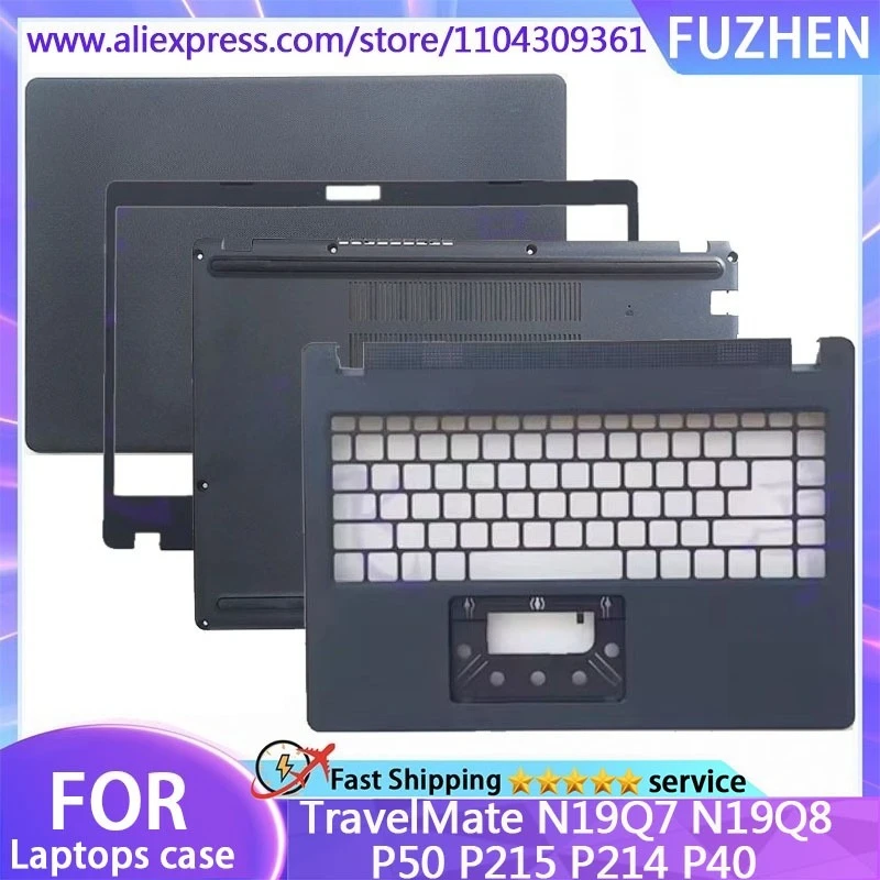

New For TravelMate N19Q7 N19Q8 P50 P40 P215 P214 Laptop Upper Palmrest/Cover/Case/Bottom Cover/Host Upper and Lower Cover