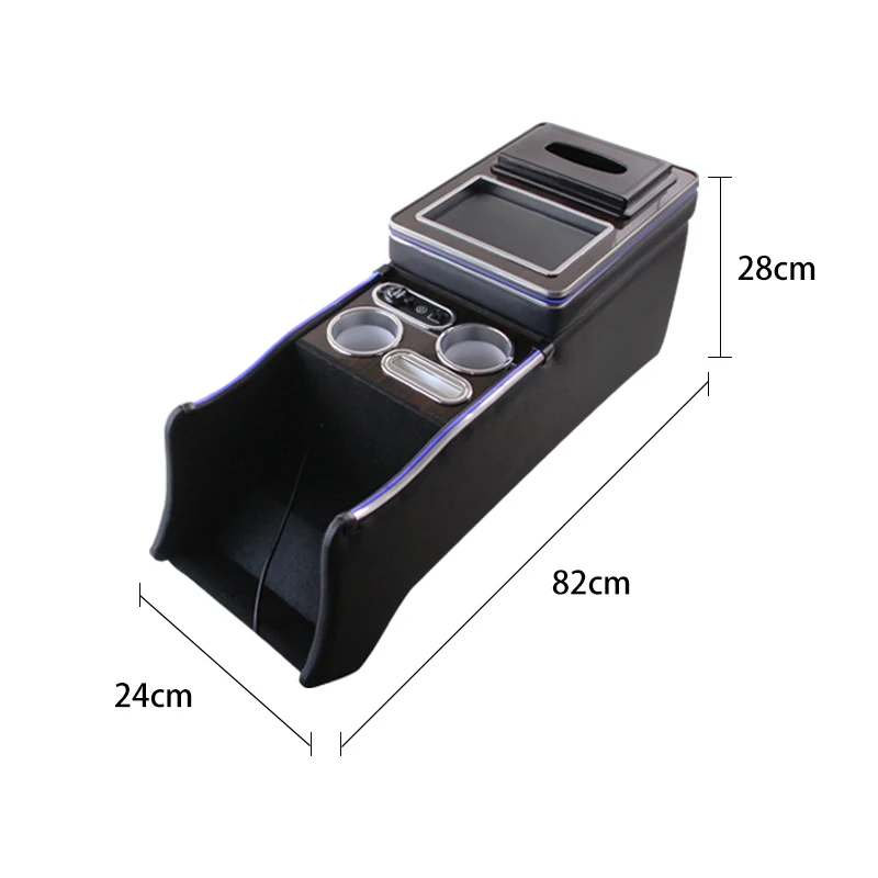 

Can be wholesale and customized Top Quality accessories general interior accessories rear seat armrest special storage box