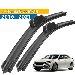 Erick's Wiper LHD Front Wiper Blades For Honda Civic MK10 10th 2016 - 2021 Windshield Windscreen Window Car Rain Brushes 26