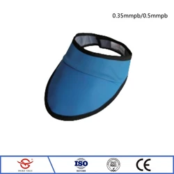 Genuine x-ray gamma ray protective 0.35/0.5mmpb super soft lead collar radiology department radiological protection lead collar