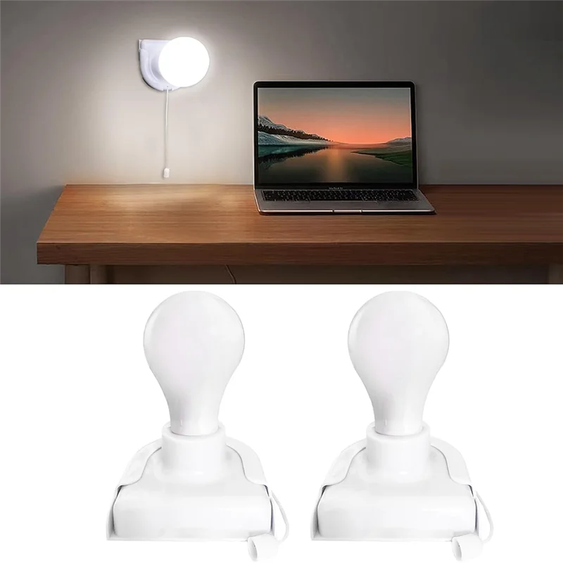 

ALIM-2 Pack Light Bulb Wireless LED Closet Light Bulb For Cabinet Bedroom Living Room