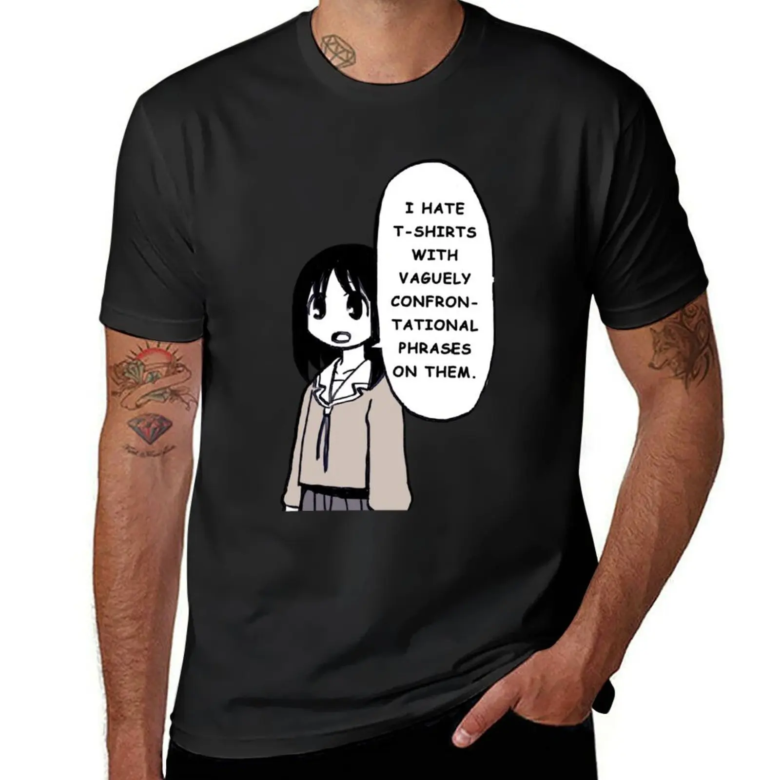 I draw that panel of osaka saying she doesn&x27;t like rude shirts azumanga daioh Classic . T-Shirt