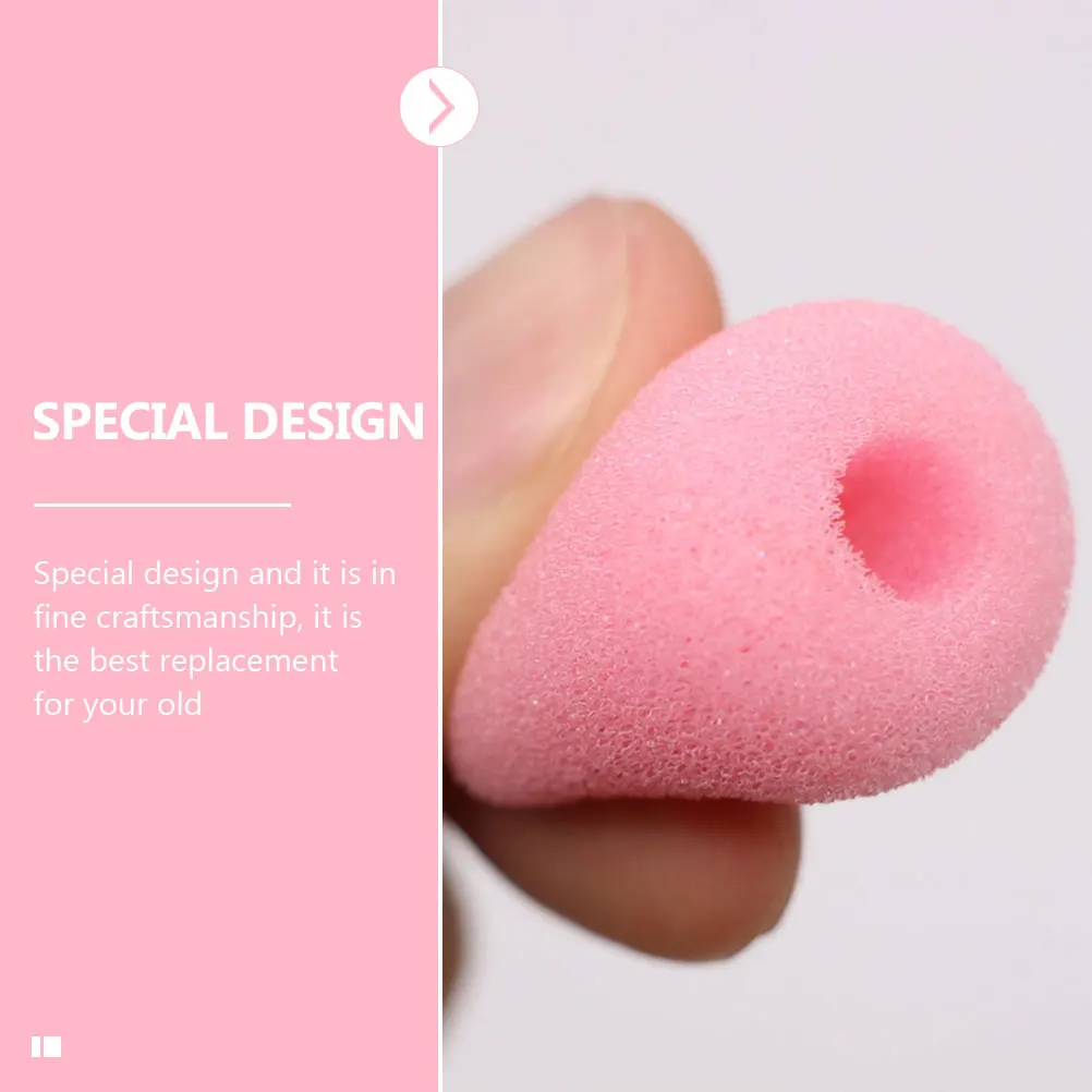 

Microphone Cover Mic Sponge Covers Protector Windscreen Replacement Moisture Dust Protection Practical Premium Material
