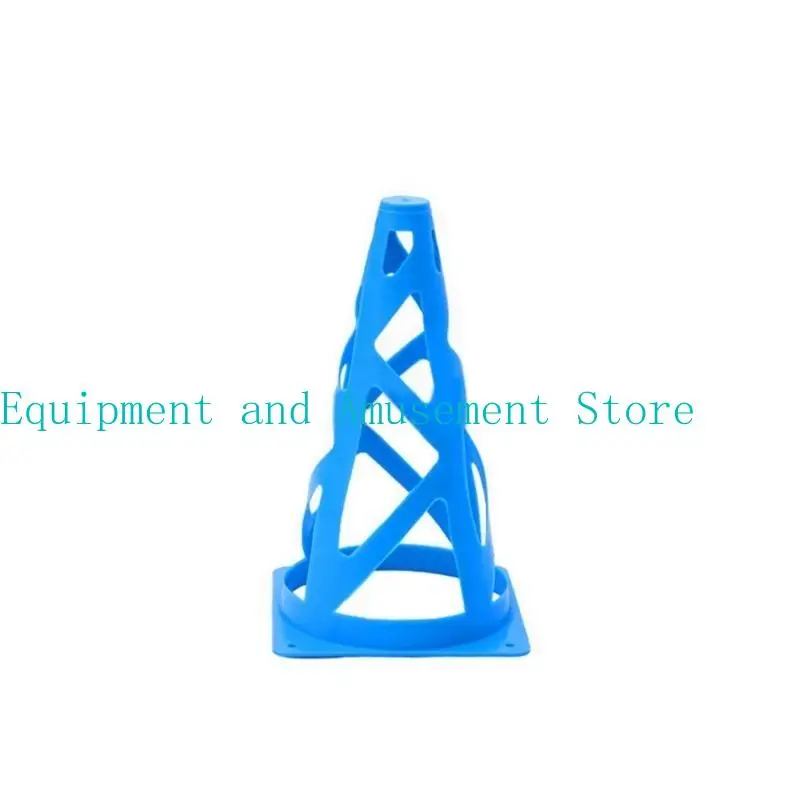 

Y1UC 10 Pack Sport Training Cones 23cm Football Marker Cones for Skate Soccer