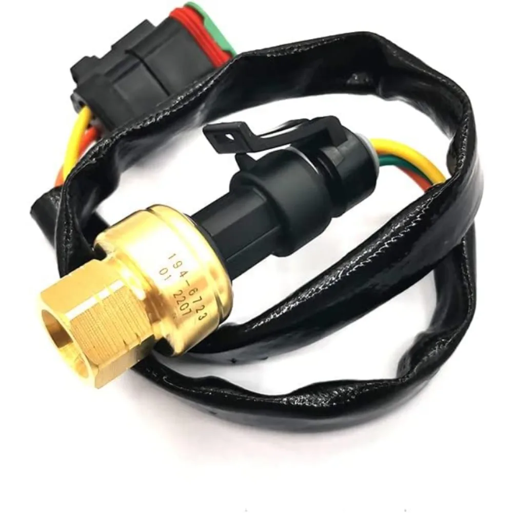 

Temp Pressure Sensor 194-6723 1946723 For Caterpillar Excavator C9 Diesel Engine Parts 3126B E322C E325CE E330C