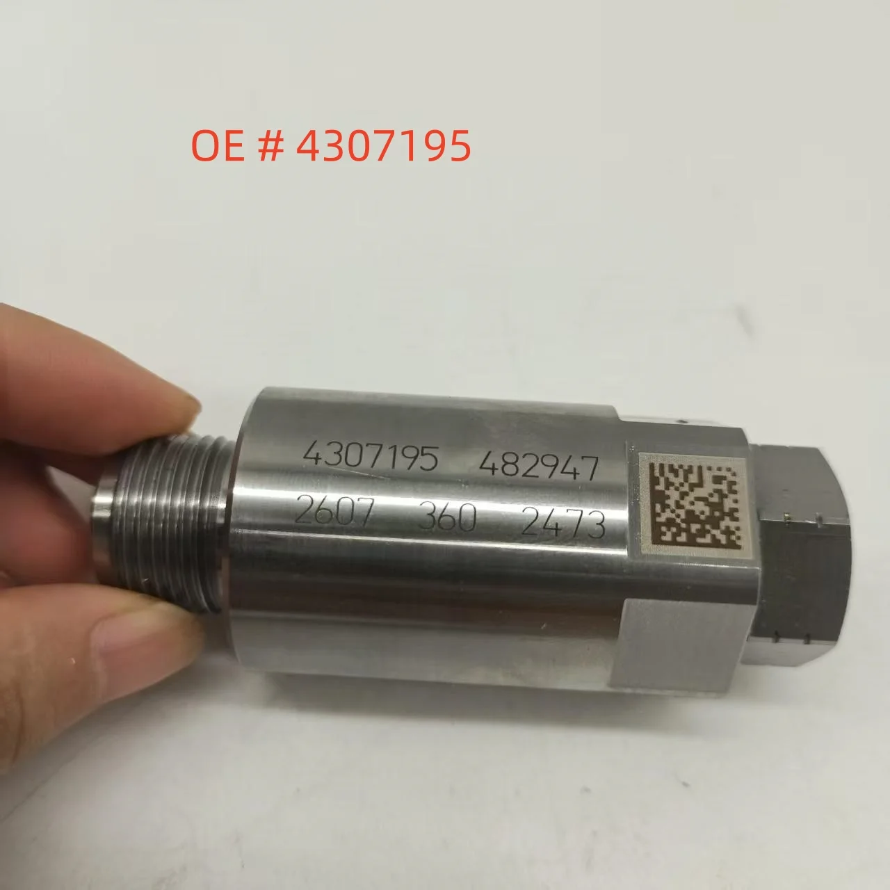 high quality new 4307195 Automotive parts fuel pressure relief valve For Cummins QSX15 ISX15 ISZ13 QSZ13