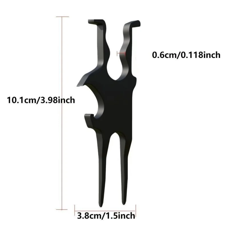 New Golf Cigar Holder Magnetic Multifunctional Ground Insert Stand Divot Tool Portable Golf Accessory view 6