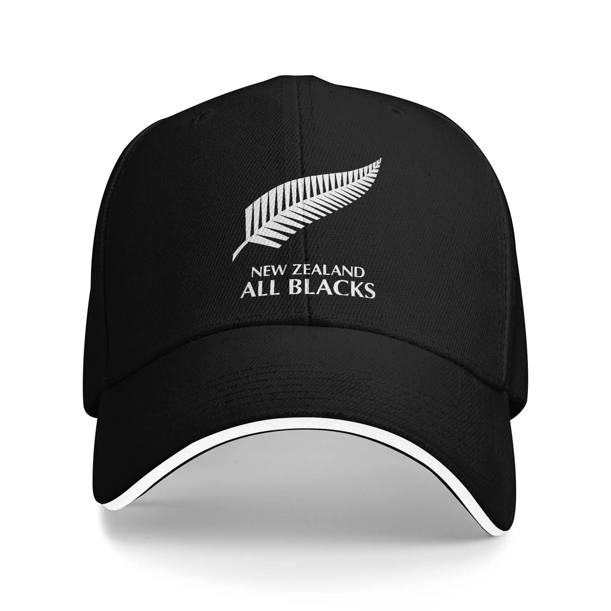 Summer New Zealand All Blacks Baseball Cap  Outdoor Sports Classic Design Sun Trucker Hat Men Women Dropshipping Snapback Cap