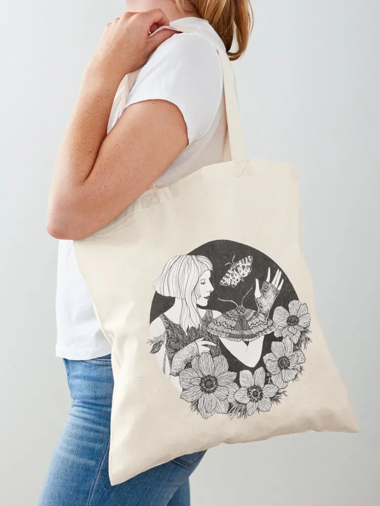 Daydreamer (Aurora Aksnes) Tote Bag Shopper handbag tote bag university eco pack hand bag ladies Canvas Tote