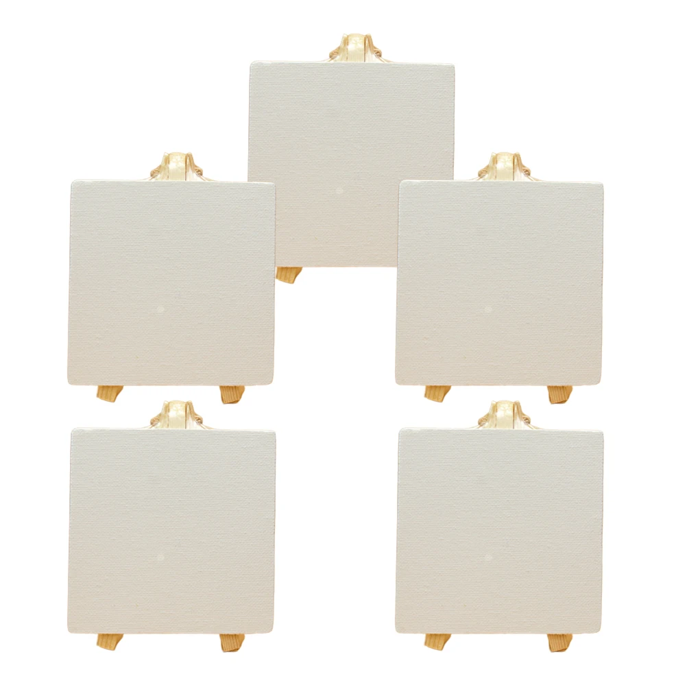 

Foldable Wooden Easel Set Mini Photo Creative Household Decoration Canvases with