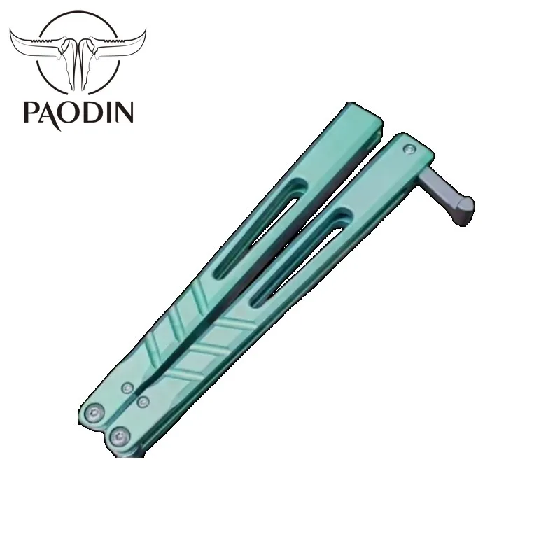 

TheOne Alpha Beast Channel Titanium Handle D2 Blade