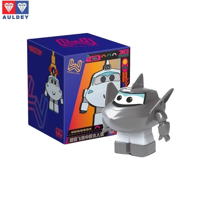 【En Stock】Auldey Super Wings Transformant Robot Jouet coulissant à inertie, Mini figurine d'action portable pour enfants Cadeau pour enfants